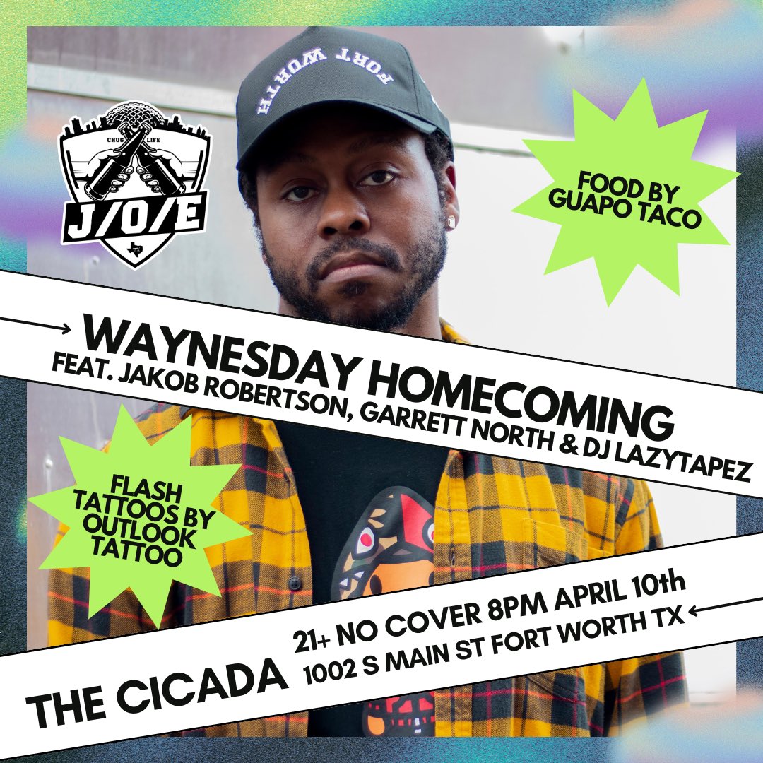 Cicada tonight in #FortWorth for the mid week turn up! 21+ No Cover!