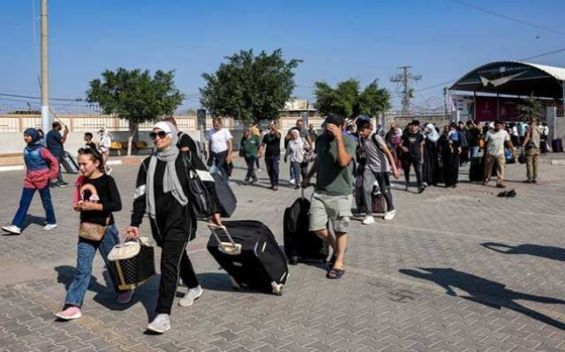 🚨...إجلاء فوج جديد يتكون من 86 من المواطنين المغاربة🇲🇦 وأسرهم من قطاع غزة🇵🇸 عبر معبر رفح البري الحدودي مع مصر ...يتبع
#أخبار_بلادي_مع_هشام #المغرب