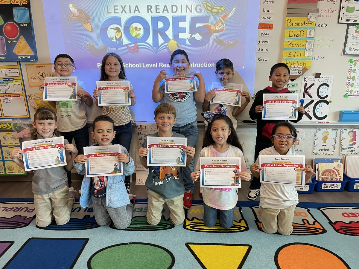 Lexia Superstars! 👏🏼📚🤩 @LexiaLearning @JVega_CTES #CactusMakesPerfect