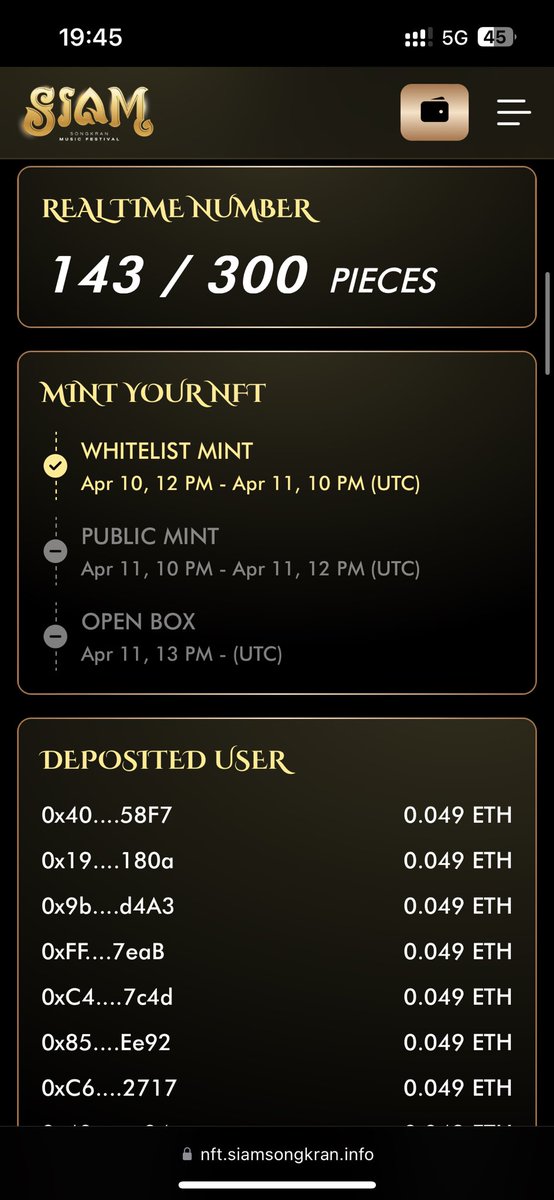 Almost 150/300 have been minted, there is some issue with users who couldn’t mint. Please be patient the lag is due to the rapid mint that is ongoing for OP chain.