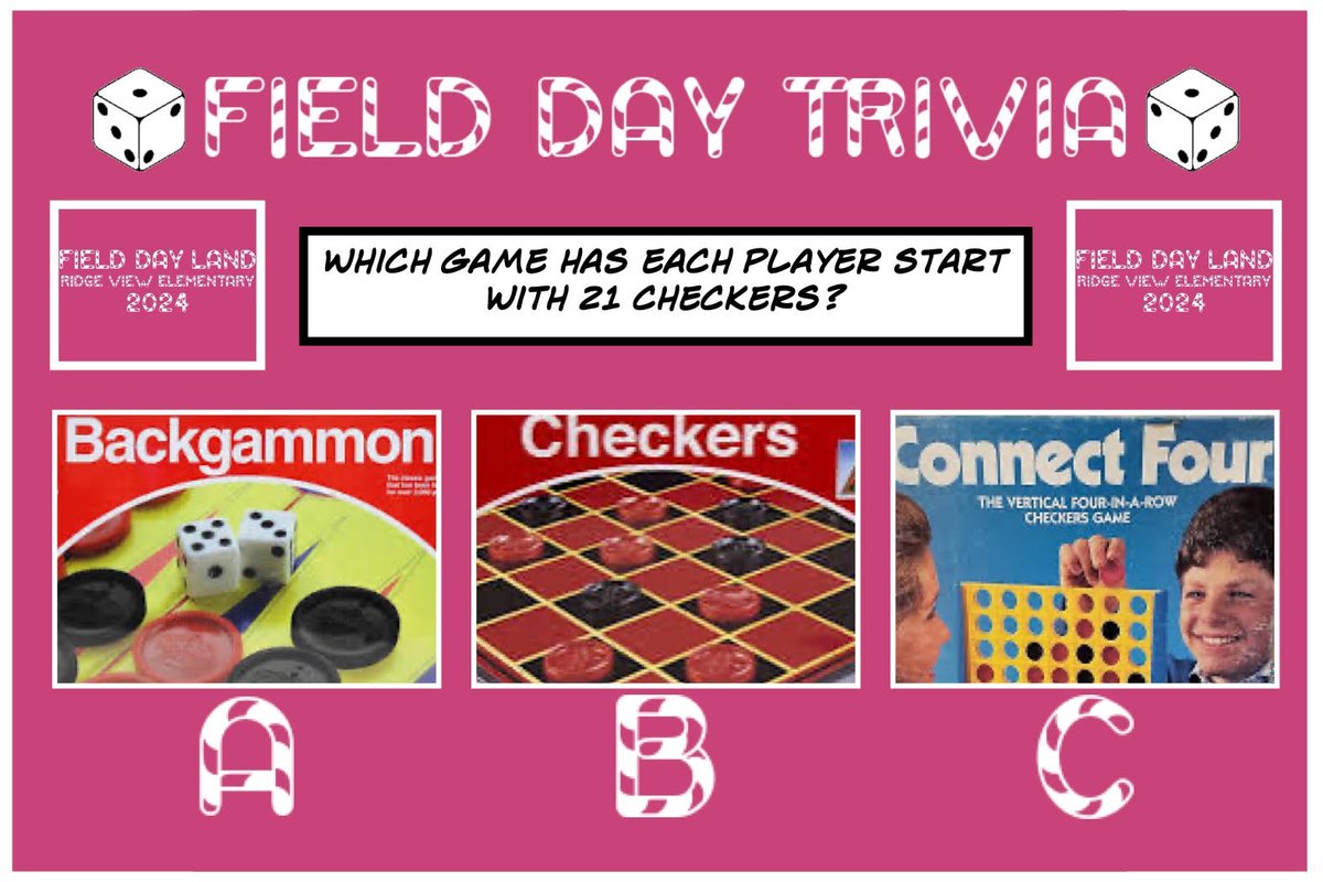 🎲Field Day Trivia .9.2🎲 #FieldDay #physed