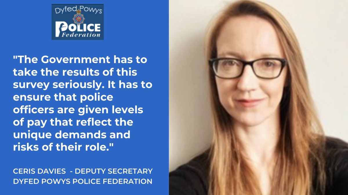 📊 Almost 75% of Dyfed Powys Police felt their workload was ‘too high’ or ‘much too high’ during 2023, the findings of a national survey has revealed. Hear from branch deputy secretary Ceris Davies on the remaining findings of the Pay & Morale Survey: bit.ly/3U9Wdma