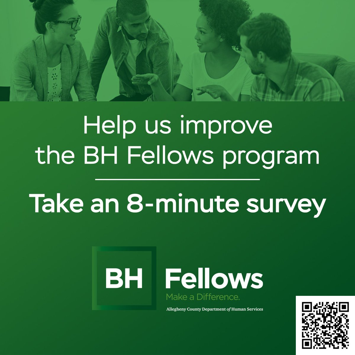 Help us improve the BH Fellows program here in Allegheny County. Take an 8-minute survey to give us some feedback about how familiar you are with the BH Fellows program. Take the survey here: hubs.li/Q02snT_r0 @ACDHS