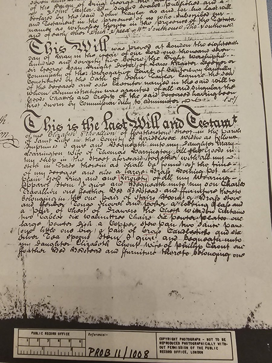 The Past is a Foreign Pantry (@foreign_pantry) on Twitter photo Calling anyone who can help me transcribe any of the words in this will that have been highlighted in red! #twitterstorians <a href="/MonkCuisine/">Monk's Modern Medieval Cuisine</a> not #medieval but any help appreciated as you are the best I know 😂 Calling anyone who can help me transcribe any of the words in this will that have been highlighted in red! #twitterstorians <a href="/MonkCuisine/">Monk's Modern Medieval Cuisine</a> not #medieval but any help appreciated as you are the best I know 😂