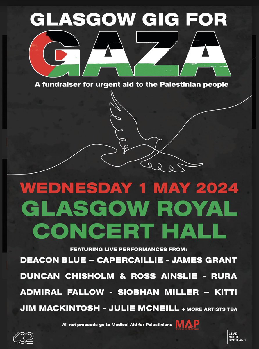 It’s an honour to have played a part in the creation of this concert and to read at it even more so. Tickets are on sale now: tickets.glasgowlife.org.uk/33110/33111