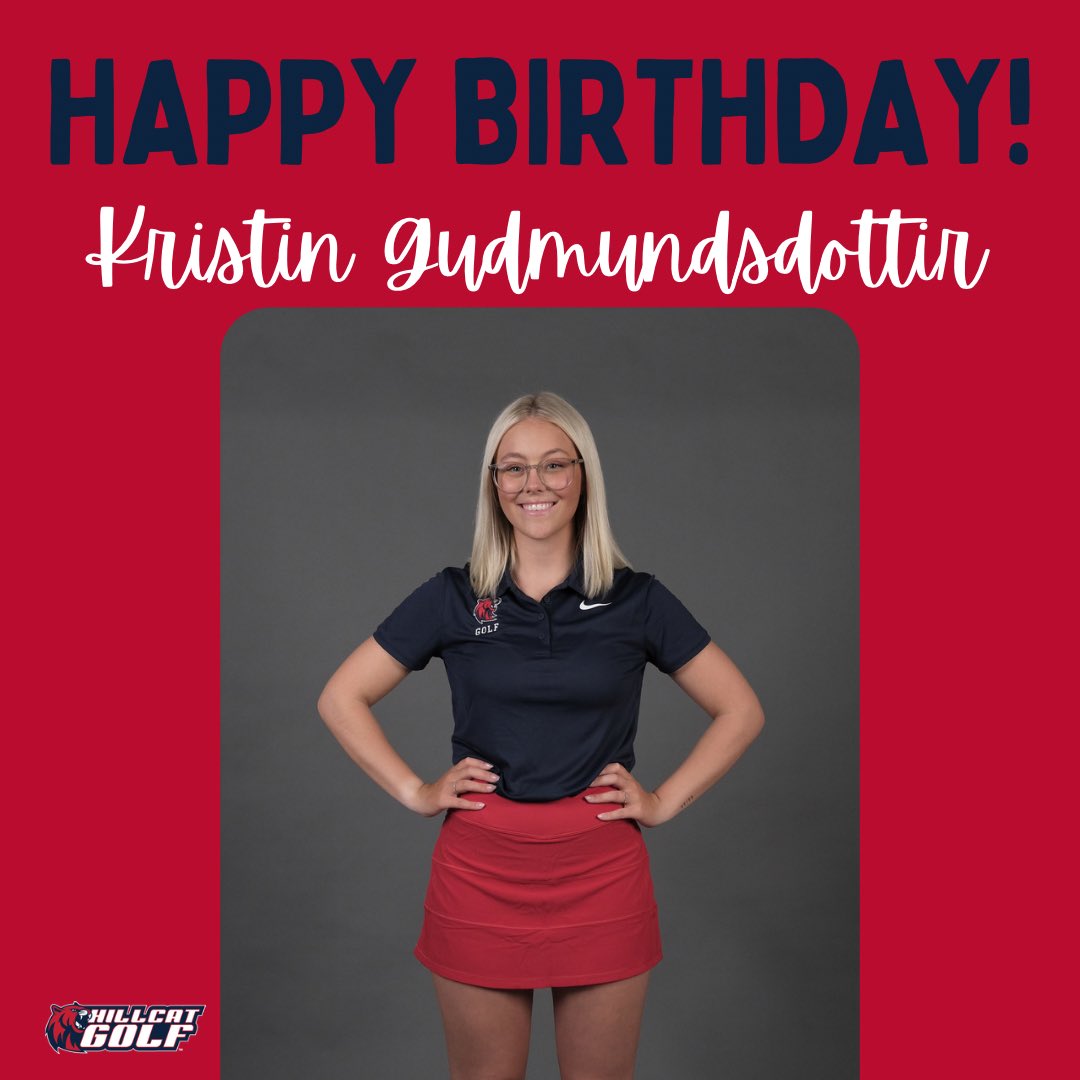 Happy birthday to one of our juniors - Kristín Gudmundsdottir!! We hope you have a fantastic day ❤️🙌🏽🥳🎉🇮🇸🎉🥳💙 #hillcatfamily #makeitcount #birthday