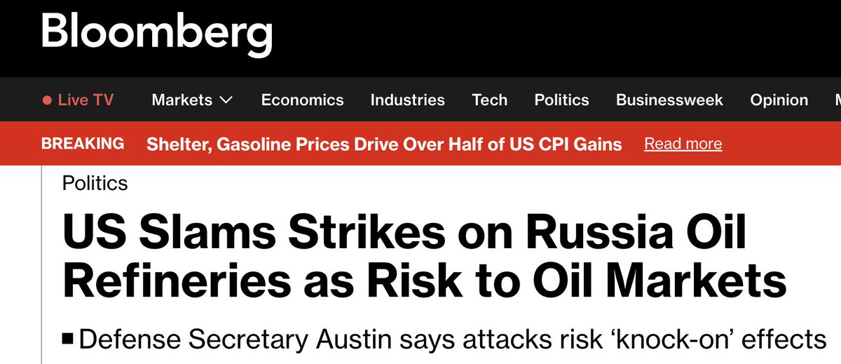 The Biden Doctrine is basically: - No US ally shall win a war. Indeed, the United States will fund both sides of conflicts out of this commitment to strategic ambivalence. - White House political operatives with no relevant experience or record of success will use American power…