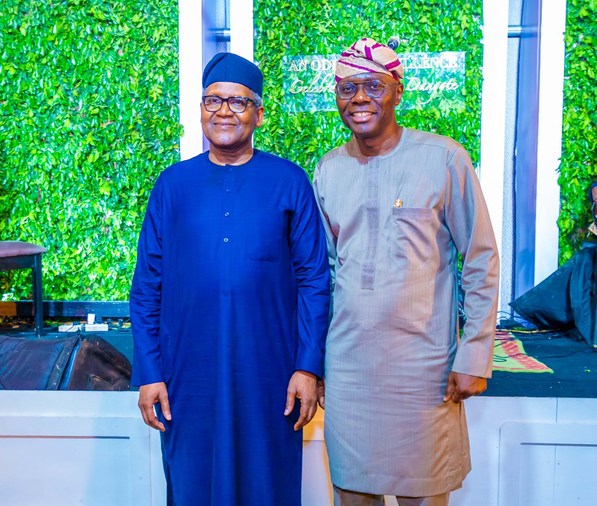 Today, I would like to take a moment to wish Alhaji Aliko Dangote a very happy birthday. As a friend, astute business man and renowned philanthropist, you have inspired and touched the lives of countless individuals, both personally and professionally. Your determination, hard