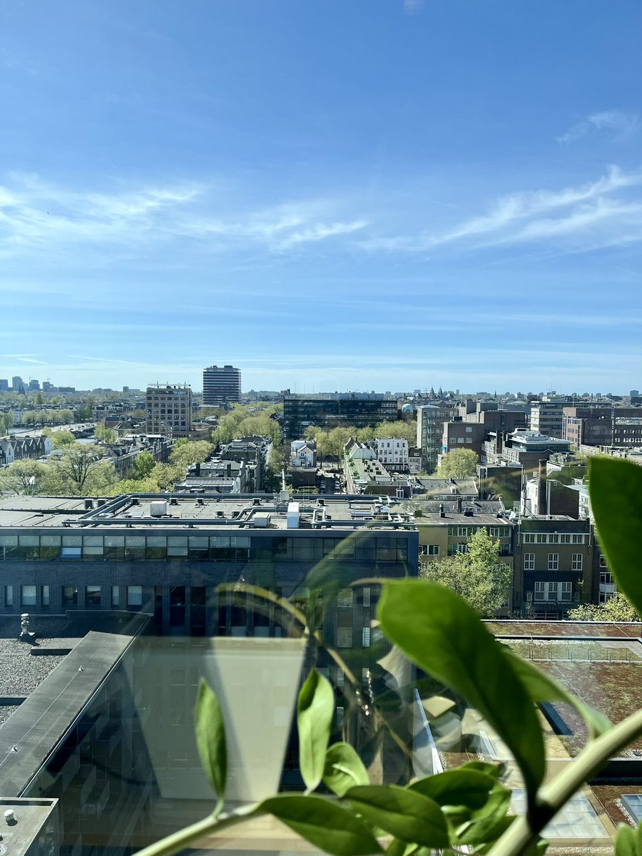 Amsterdam looking glorious after yesterday’s storm…