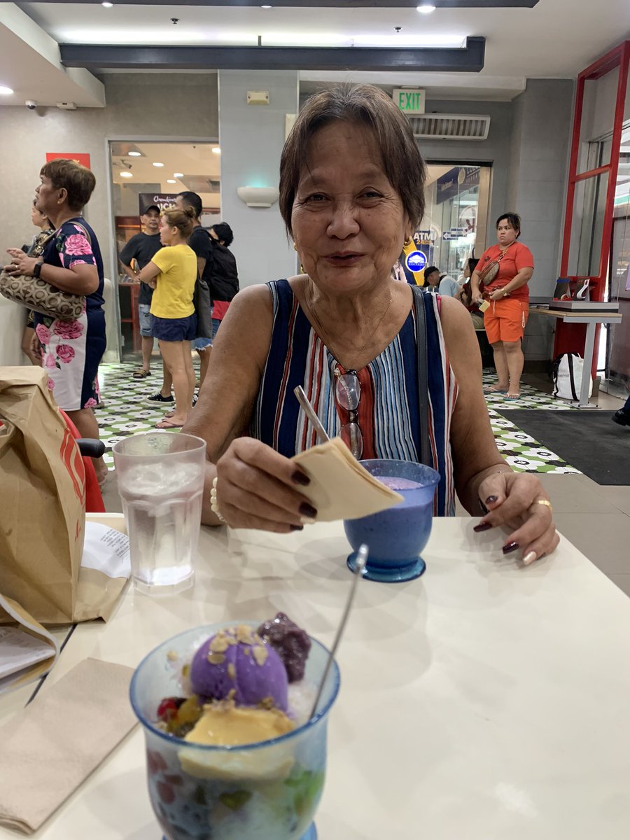 nathalazy's tweet photo. Date with mah mom! 🥰🤍 sauna ako iyang e treat ug kaon sa gawas, karon ako na mo treat niya😂 ily ma😘😘 https://t.co/s1vsTDogGX