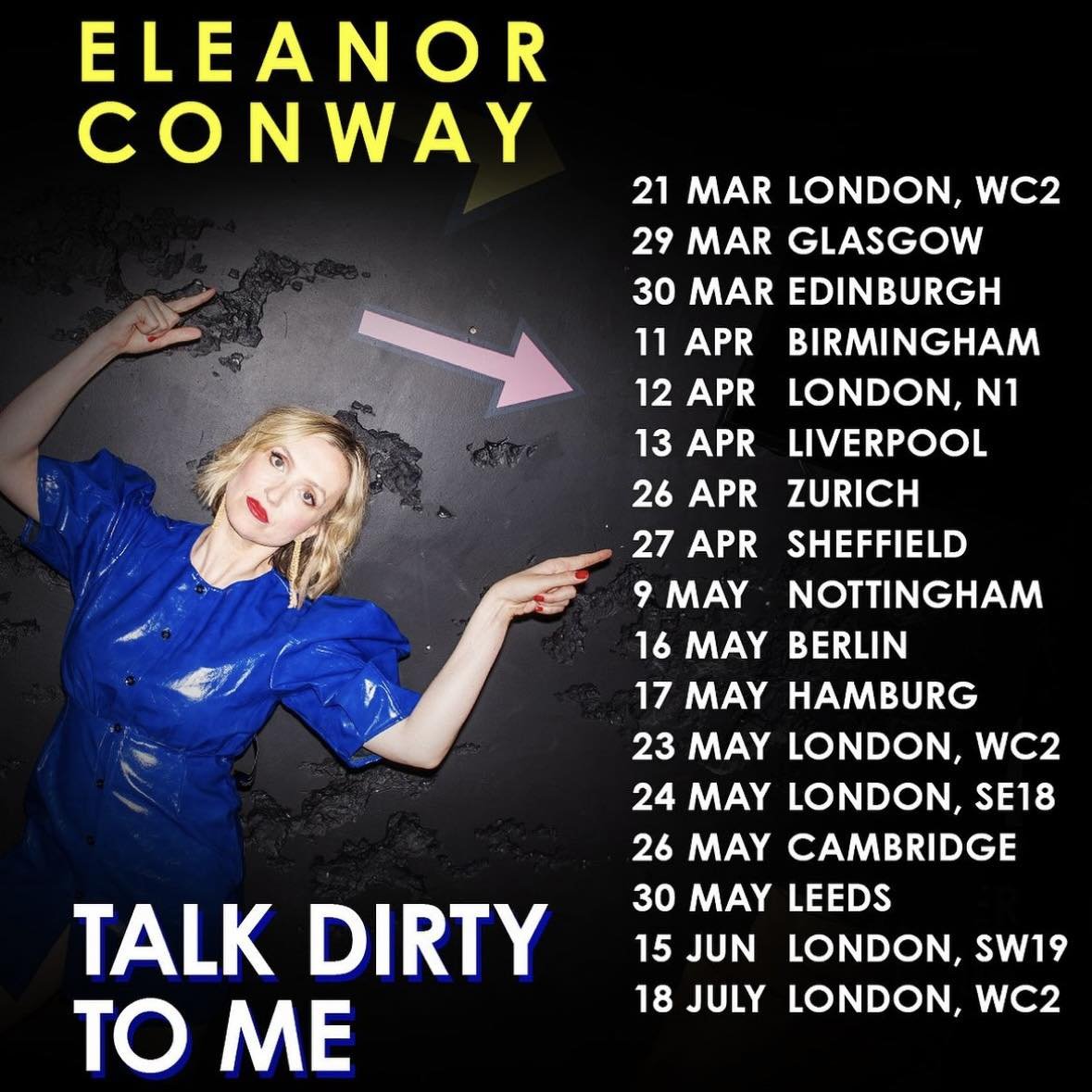 🎙 WHAT’S ON IN MAY? 🎙 There’s a whole host of spectacular acts coming to Canalhouse on tour this year, curtesy of @NCFComedy! Tickets are selling out fast – reserve your place: ncfcomedy.co.uk/events.html_26… 9TH MAY 🗣️ Eleanor Conway: Talk Dirty To Me (doors 7pm • starts 7:30pm)