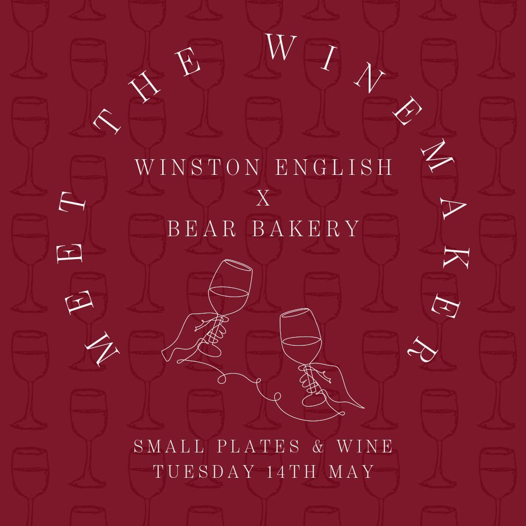 Meet the wine maker of Wiston English fizz and taste the wines paired with small plates cooked by Nick from The Bear Bakery. Tickets available in store or on our website! 

vinsantochester.co.uk/product/englis…