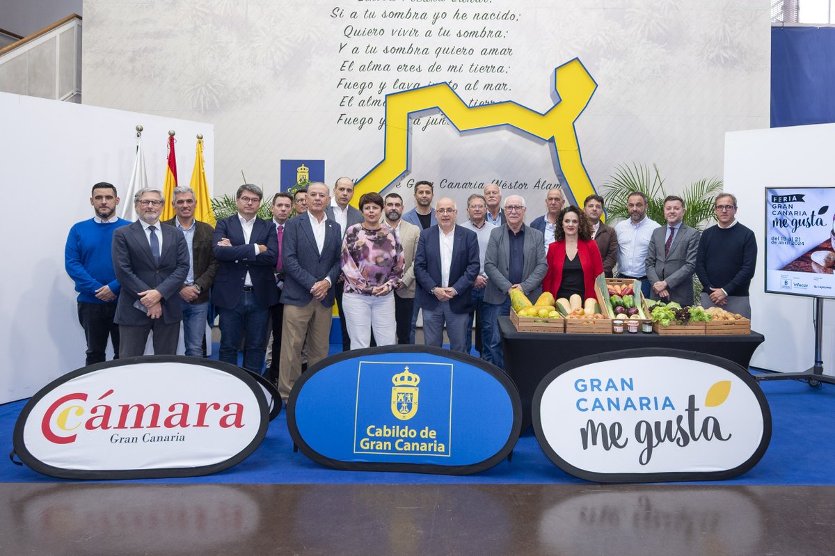 Hoy hemos presentado la 11ª edición de la Feria Gran Canaria Me Gusta, que desde el 19 hasta el 21 de abril celebrará la excelencia de nuestros productos y la riqueza de nuestra gastronomía en Infecar con la participación de 81 empresas y 19 ayuntamientos.