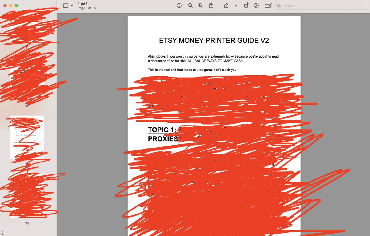 DaveyDaveyyy's tweet image. I've just finished writing another FREE 14 page MONEY PRINTER ETSY GUIDE

That will teach you how to make CASH from Etsy.

I am releasing it at 5pm UK time on Friday.

This one is even better than the last one and the winners from the last one made $$$$$$

I will ONLY send it to…