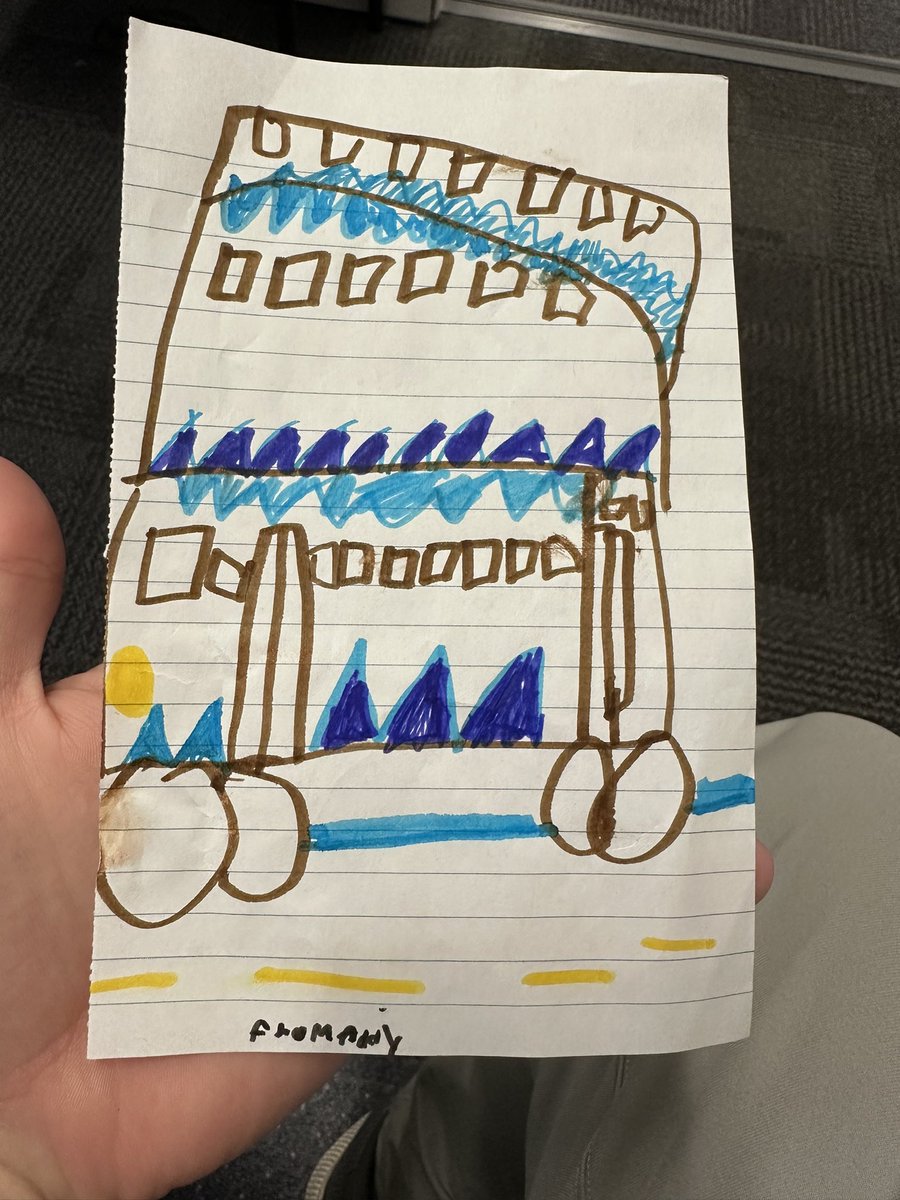 Check out this AWESOME double decker bus design from an IndyGo rider named Addy! Send us your resume after you graduate. We’re always looking for talented designers! Thanks for sharing, Addy!