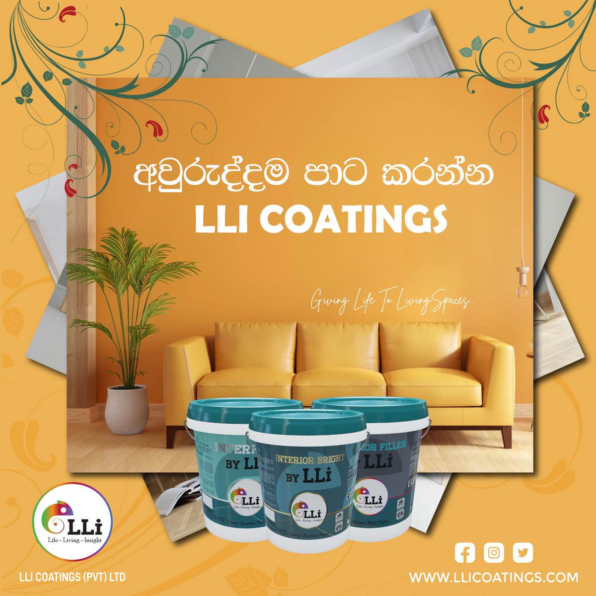 Colour your New Year with LLI Coatings... 🤩
#newyear #LLIcoatings #durablewallpaints #affordablepaint #emulsionpaint #HighQualityPaint #interiorpaints #waterbasedpaint #wallpaints #paintmanufacturer #housepaint #paintingtips #homepainting