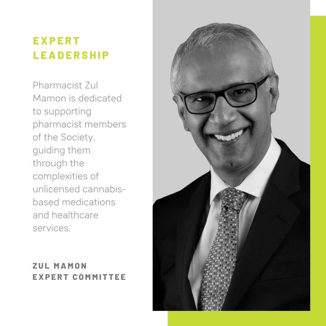 Meet the newest member of the Society's Executive Committee: Zul Mamon. Pharmacist Zul, with over 40 years of experience in pharmacy and eight years in medicine distribution, specialises in cannabis medicines. Meet Zul: ukmccs.org/about-us/exper…