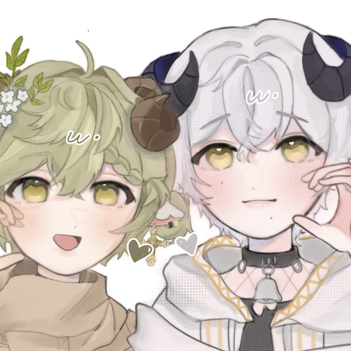 🐑💚🤍 #BaabelArt #umekaiArt