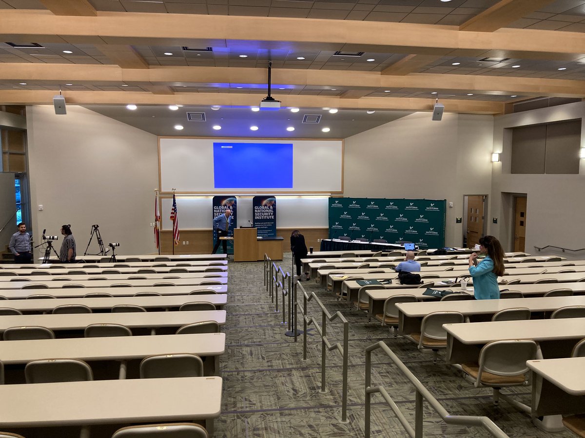 Final prep for #GNSI #PolicyDialogues “The Iran Enigma: Navigating Strategy and Security”. Some space for same day registrations - we kick off at 8:30 and run all day - come on over to @USouthFlorida Patel Center!