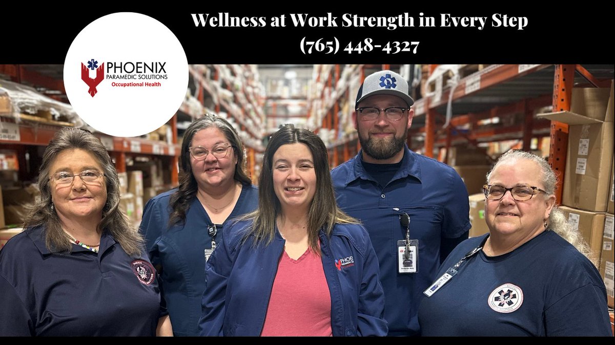 At Phoenix Paramedic Solutions, we prioritize onsite, on-demand, and on-time care for all your occupational health needs. Our team aims to ensure your employees feel cared for and supported every step of the way. (765) 448-4327
#CollectivelyWeRise