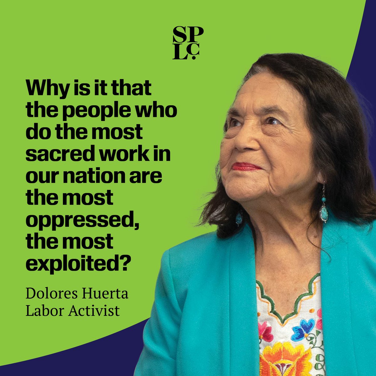 #OTD, labor leader, civil rights activist and co-founder of the National Farmworkers Association, Dolores Huerta was born. She continues to develop leaders and advocate for the working poor, women and children. Happy Birthday, Ms. Huerta! #TheMarchContinues
