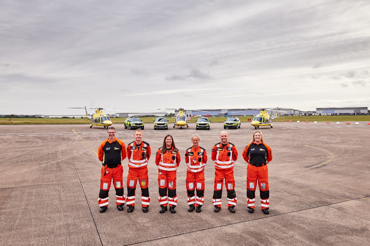 05.04.2024 #airambulance #northamptonshire @Helimed53 were tasked to an RTC at 07:50 and were on scene at 08:09. Landing in a nearby field, the crew worked alongside multiple other services to treat a patient, before transferring them to hospital by land.