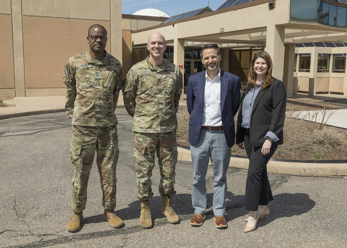 Earlier this week Matt O’Kane, Director, National Security Programs Branch, @OMBPress, visited the team at ADF-C to understand the site’s tri-agency mission operations. Upon arrival, the team donned glasses and caught a glimpse of the historic solar eclipse.