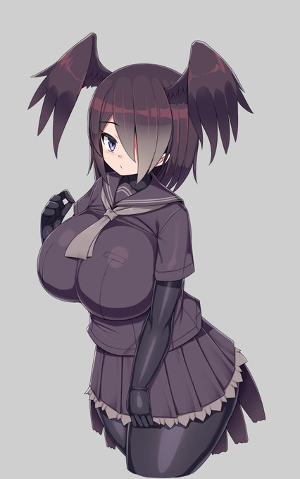 けもフレ、ハシブトガラスちゃん 