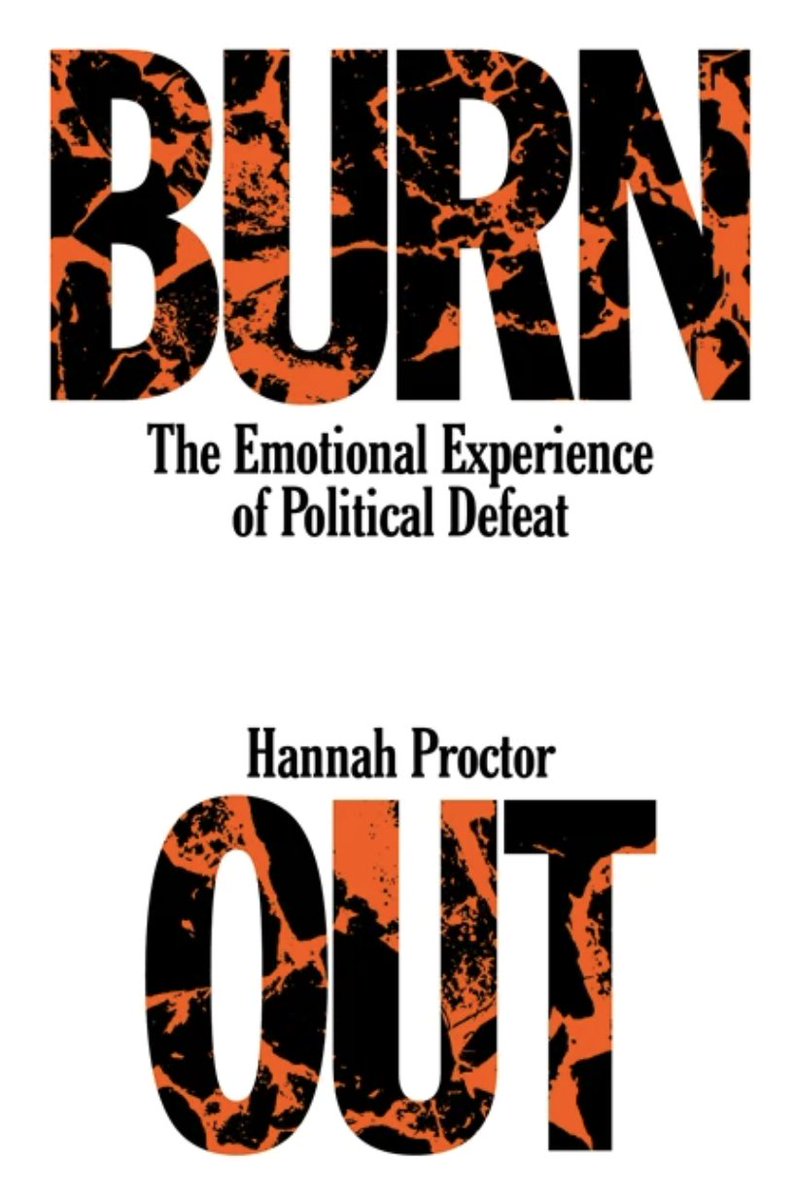 happy belated birthday to both @hhnnccnnll and her brilliant new book BURNOUT out now from @VersoBooks. I was so lucky to see an advance copy of this book, and you can read it now too! versobooks.com/products/970-b…