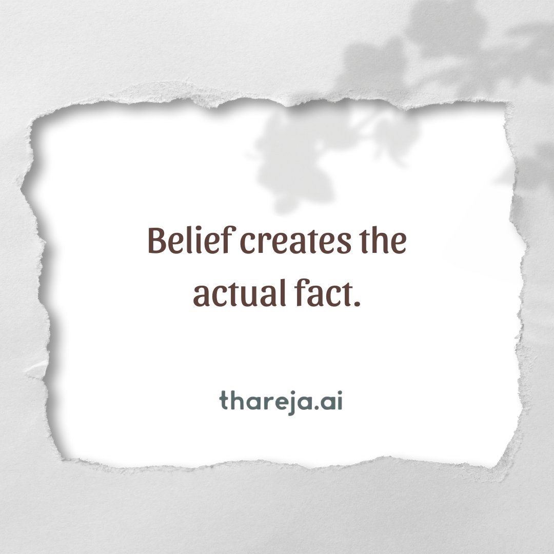 Belief has the power to shape reality. ✨ 

Join our FREE AI Superpowers Newsletter: zurl.co/7RkV

#ManifestYourReality #BelieveAndAchieve