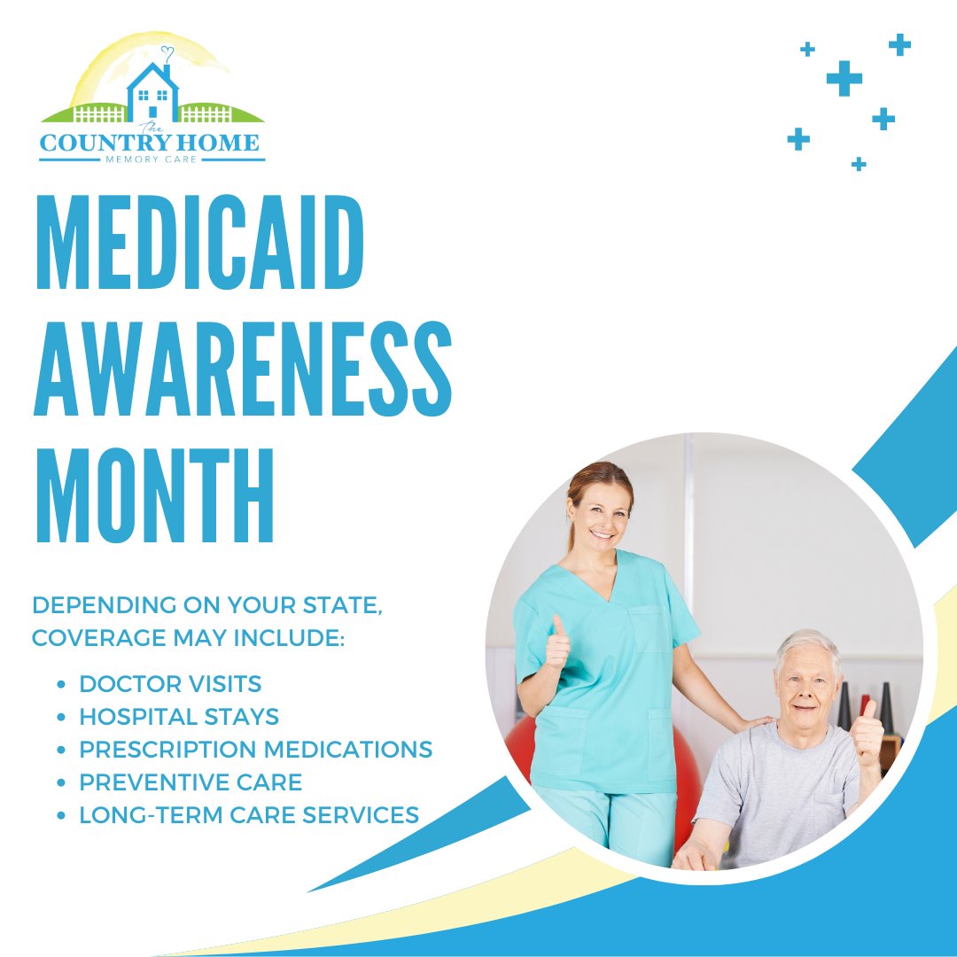 It's Medicaid Awareness Month, and we're here to spread the word about the important role Medicaid plays in providing valuable healthcare support to seniors in need. 💚 

#MedicaidAwarenessMonth #MemoryCare #SeniorLiving