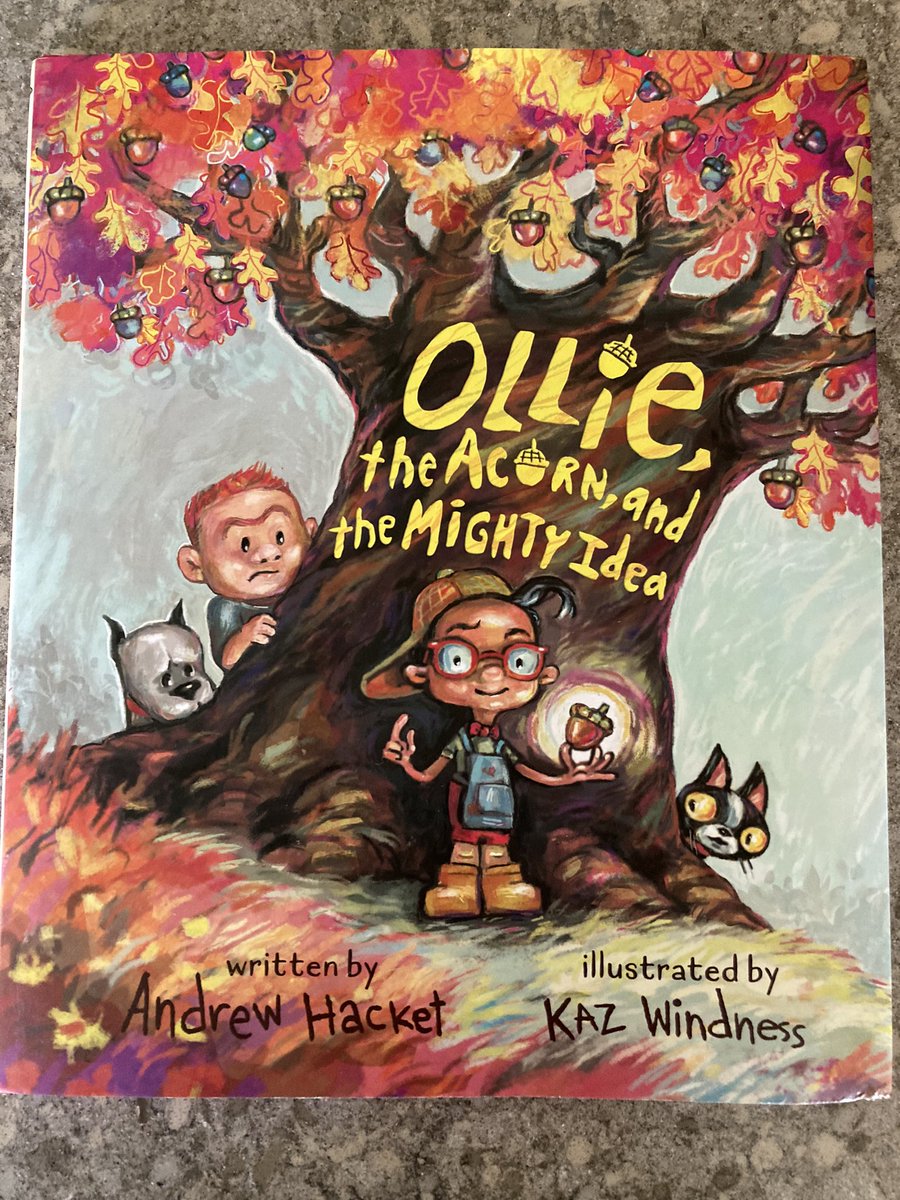 I’ve got my copy!! So excited for @AndrewCHacket and @KWindness. I love it. #kidlit #BookBirthday