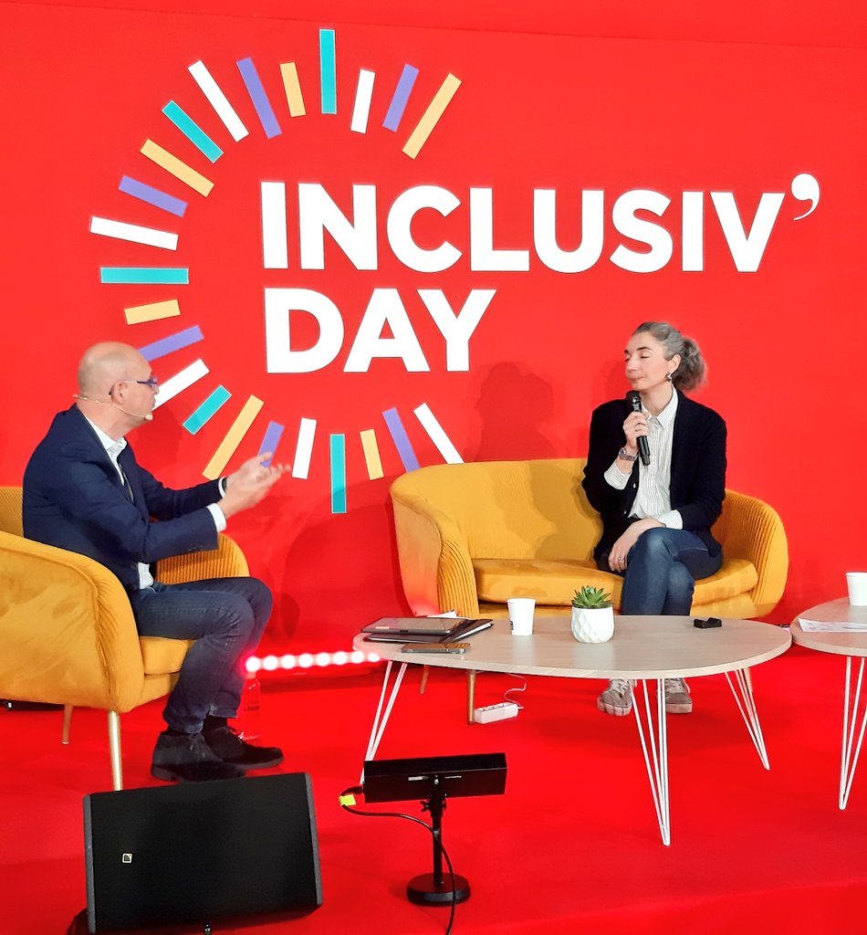 🔴Alerte LT #InclusivDay Main Stage : 'communication inclusive' avec Alicia Birr de RE-WOR-L-DING #LeSaviezVous ? Le principal frein à l'utilisation de la communication inclusive est la peur ! Il est important de n'exclure personne et d'éviter de n'utiliser que le masculin !