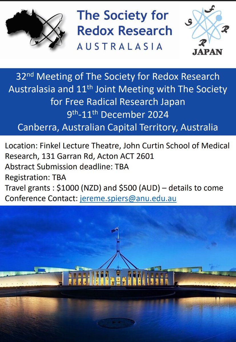 SFRR-Australasia (@sfrraustralasia) on Twitter photo We're pleased to announce the next joint meeting of the SFRRA+J to be held in Canberra, Australia on the 9th-11th of December. More details to come soon!
<a href="/SFRBM/">SFRBM</a> <a href="/SFRRI_Mann/">SFRRI_Mann</a> <a href="/SFRR_Europe/">Europe-SFRR</a> We're pleased to announce the next joint meeting of the SFRRA+J to be held in Canberra, Australia on the 9th-11th of December. More details to come soon!
<a href="/SFRBM/">SFRBM</a> <a href="/SFRRI_Mann/">SFRRI_Mann</a> <a href="/SFRR_Europe/">Europe-SFRR</a>