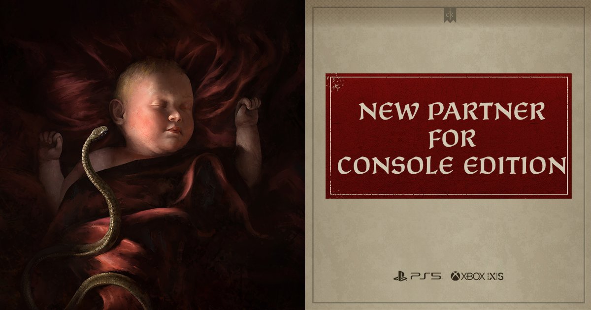 We're pleased to announce a new partnership with Dragons Lake by Room 8 Group for continued development of Crusader Kings III: Console Edition. Check the link below for more information! ► pdxint.at/3PVOkyc