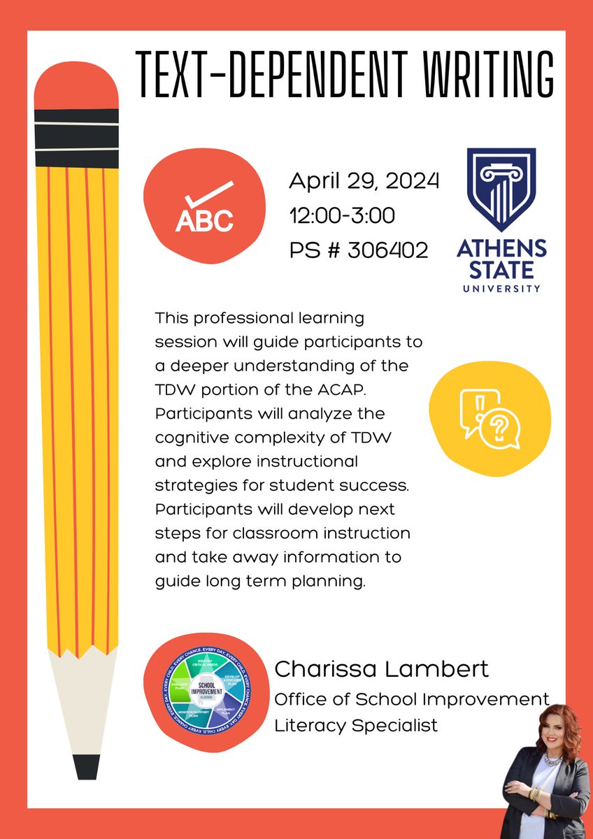 📣📣📣 Region 2 📣📣📣 Here is another opportunity for us to learn together! Sign up to join me @AthensStateRIC on 4/29!