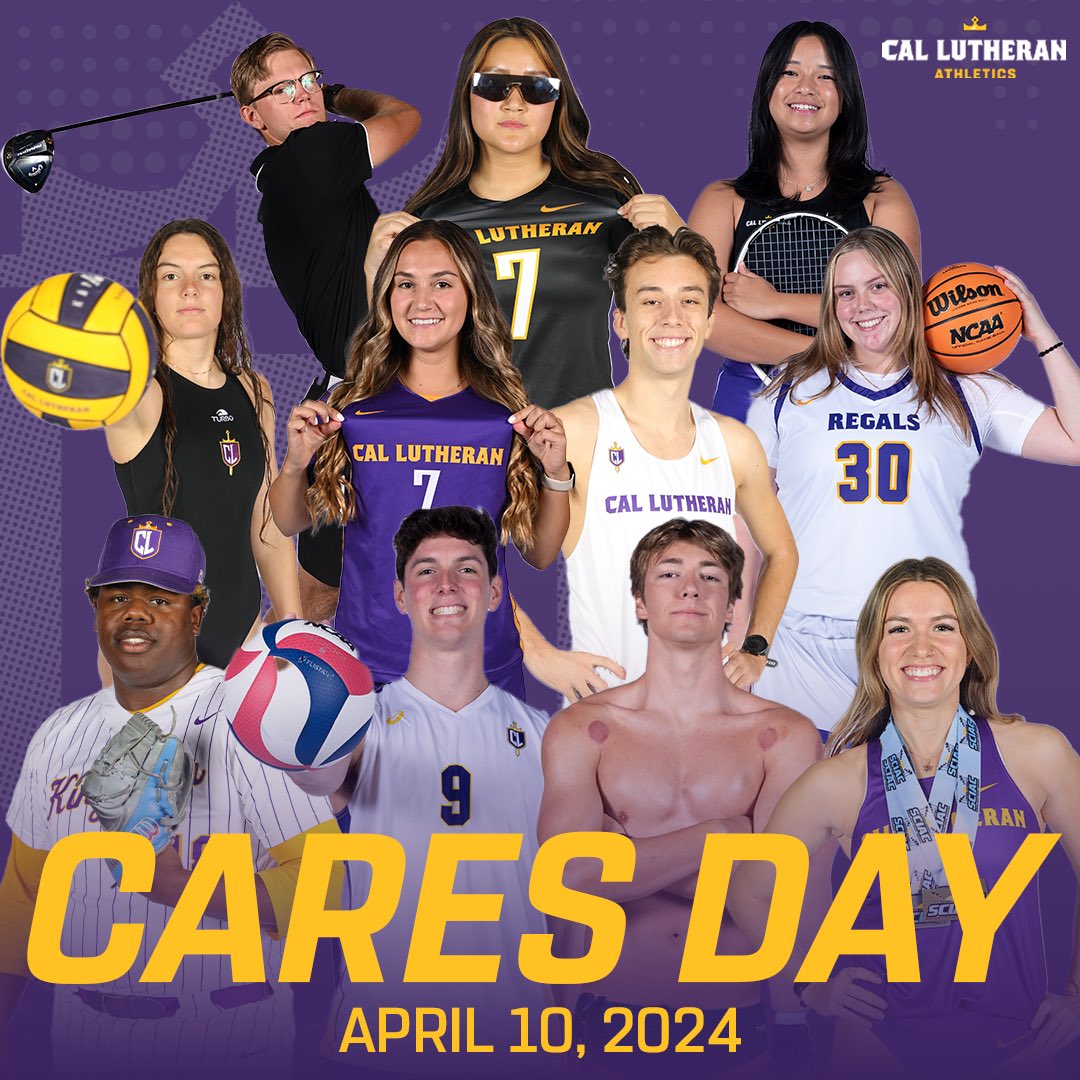 Today is Cares Day! Make a difference! Share your story! Show the world how #CalLutheranCares! Every donation helps! Support your Kingsmen and Regals! #OwnTheThrone Link: caresday.callutheran.edu/giving-day/851…