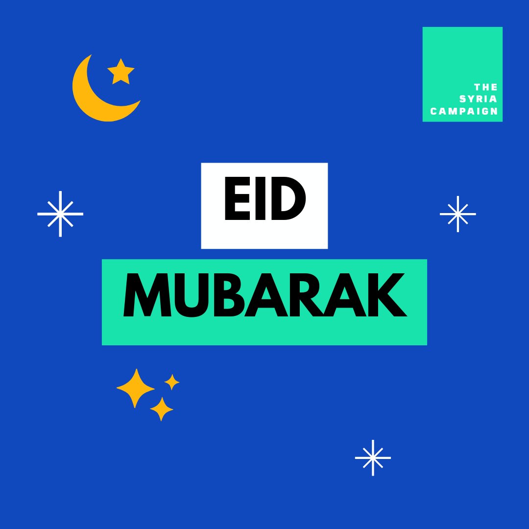 Eid Mubarak to everyone celebrating 🌙 We hope that next year we will celebrate Eid in a world where solidarity and justice prevails. Until then, let's keep raising our voices together for freedom and human rights. #EidMubarak