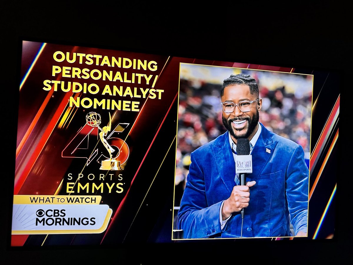 Yes! 🙌🏽 My guy ⁦@nateburleson⁩! Congratulations on the nomination! 👏🏽👏🏽