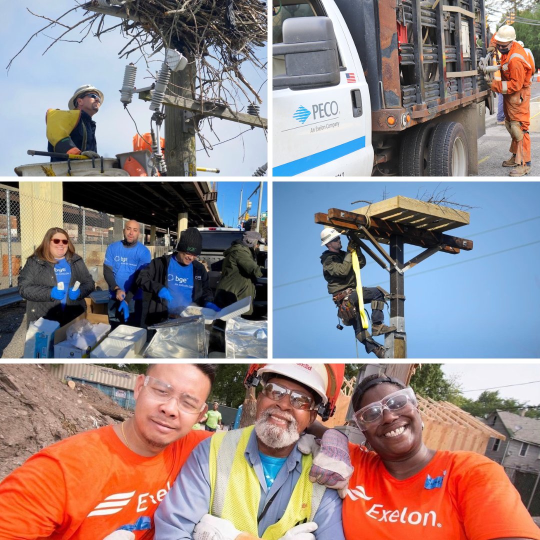 Happy #NationalSiblingsDay! We are proud to be a part of the @Exelon family right alongside our sister utilities, @MyBGE, @ComEd, @DelmarvaConnect, @PepcoConnect, and @ACElecConnect. We work together to shine brighter and bring our cities cleaner energy!