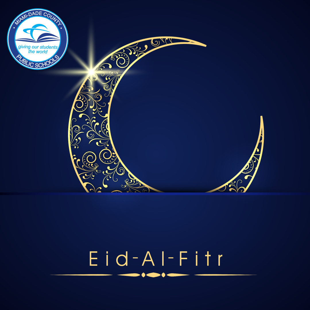 Sending warm wishes to @MDCPS students, families, and staff as they celebrate Eid. May this special occasion bring peace and happiness to all. Eid Mubarak!