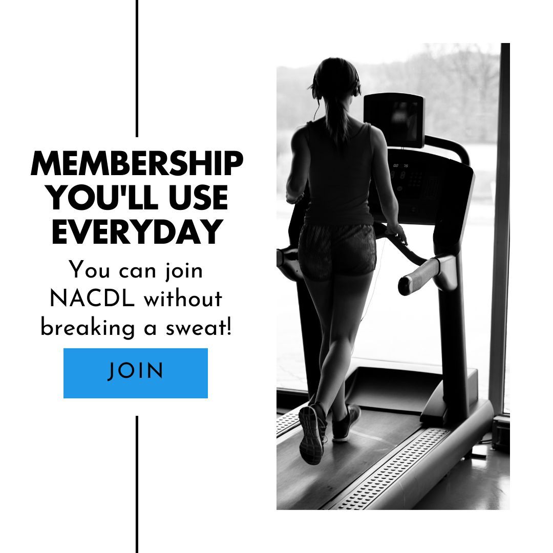 Join NACDL for less than your monthly gym fee and gain a membership you'll actually use every day. You can join here without breaking a sweat: buff.ly/3tEBYMQ