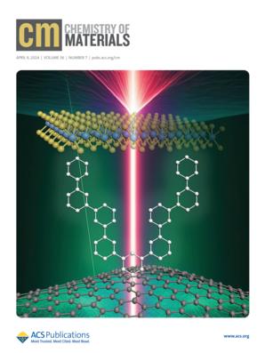 Check out the #FrontCover article in the latest issues of @ChemMater! Photoluminescence Modulation of Graphene/MoS2 Heterostructures Separated by Laser-Induced Functionalization By @EiglerLab et al. @FU_Berlin Read the paper 👉 go.acs.org/8Q4