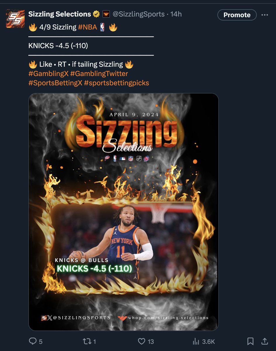 SizzlingSports tweet picture