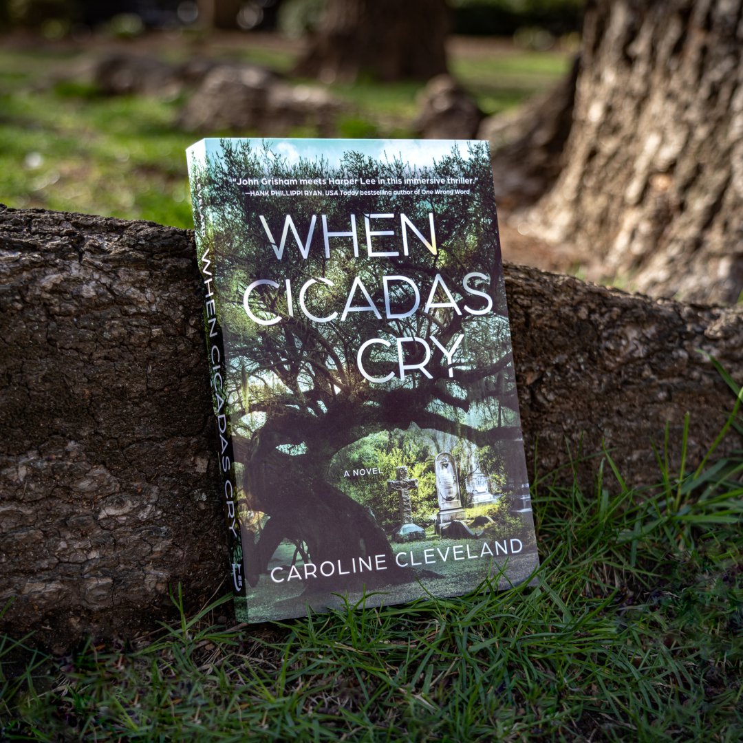 We're running a #giveaway of WHEN CICADAS CRY by Caroline Cleveland on IG! Head on over to enter! ow.ly/PevA50RccnK