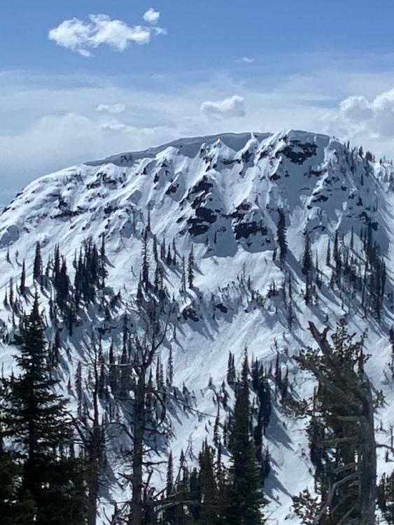 4/10- mtavalanche.com/forecast Wet snow avalanche danger will rise as the day warms and the sun breaks out. Move to cooler aspects or head home as this occurs. MODERATE danger will rise to CONSIDERABLE for wet snow avalanches 📸Wet snow avalanches in the Centennials. Z. Bailey