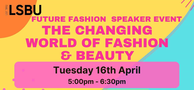 Join us next Tuesday for an informative event celebrating diversity and inclusion in the fashion & beauty industry and discussing the changing landscapes! 📆 Tuesday, 16 April 🕔 5-6:30PM 📍 LSBU Hub JOIN US ➡️ eventbrite.com/e/865469431367…