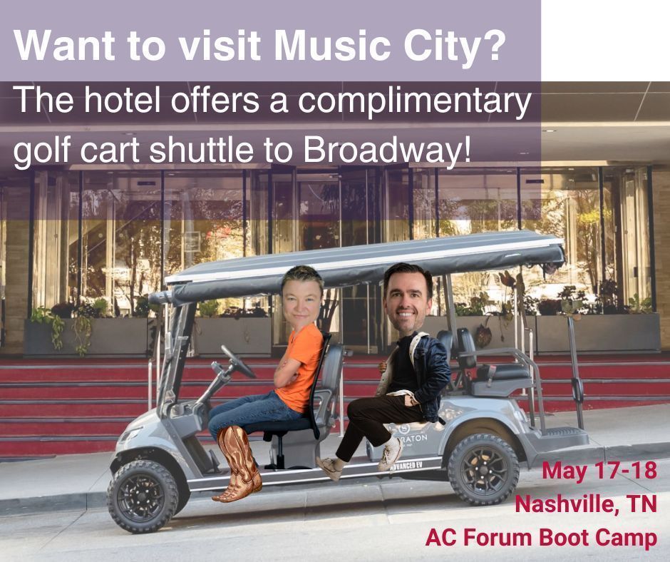 👢 Boot Camp in Nashville is coming up soon! Join us in-person May 17-18 & earn ~13 CE credits. Learn w/ @aburnett_PharmD, @GBarnesMD & more. Plus, enjoy FREE golf cart shuttle service to explore the vibrant Broadway scene! Don't miss out, register now! bit.ly/3vXac57