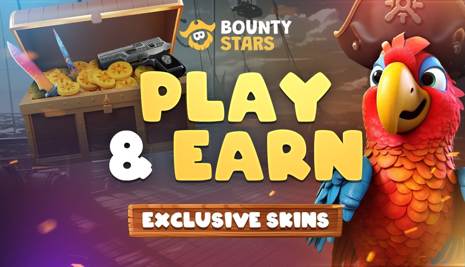 💥 Play with Bounty Stars for CS2 and rust skins! 🚀50% bonus on 1st deposit! 🎁 🎖 Join, play to win & collect skins! 👇 bit.ly/4aLFWJw #bountystars #csgo #CSGO2 #csgocases