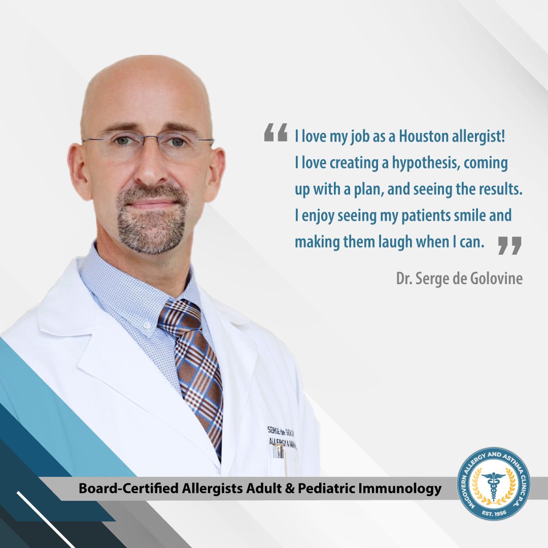 At McGovern Allergy & Asthma Clinic, our board-certified allergists are committed to providing you with the best care.

For allergy & asthma relief, request an appointment today!
📱 713-661-1444
🌐 mcgovernallergy.com

#McGovernAllergy #houstonallergists #allergyspecialist